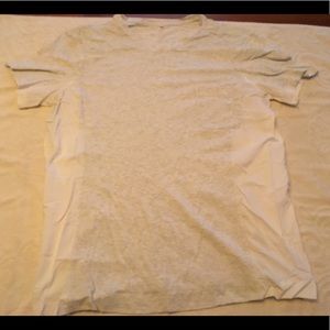 Lululemon light grey v-neck pocket t-shirt